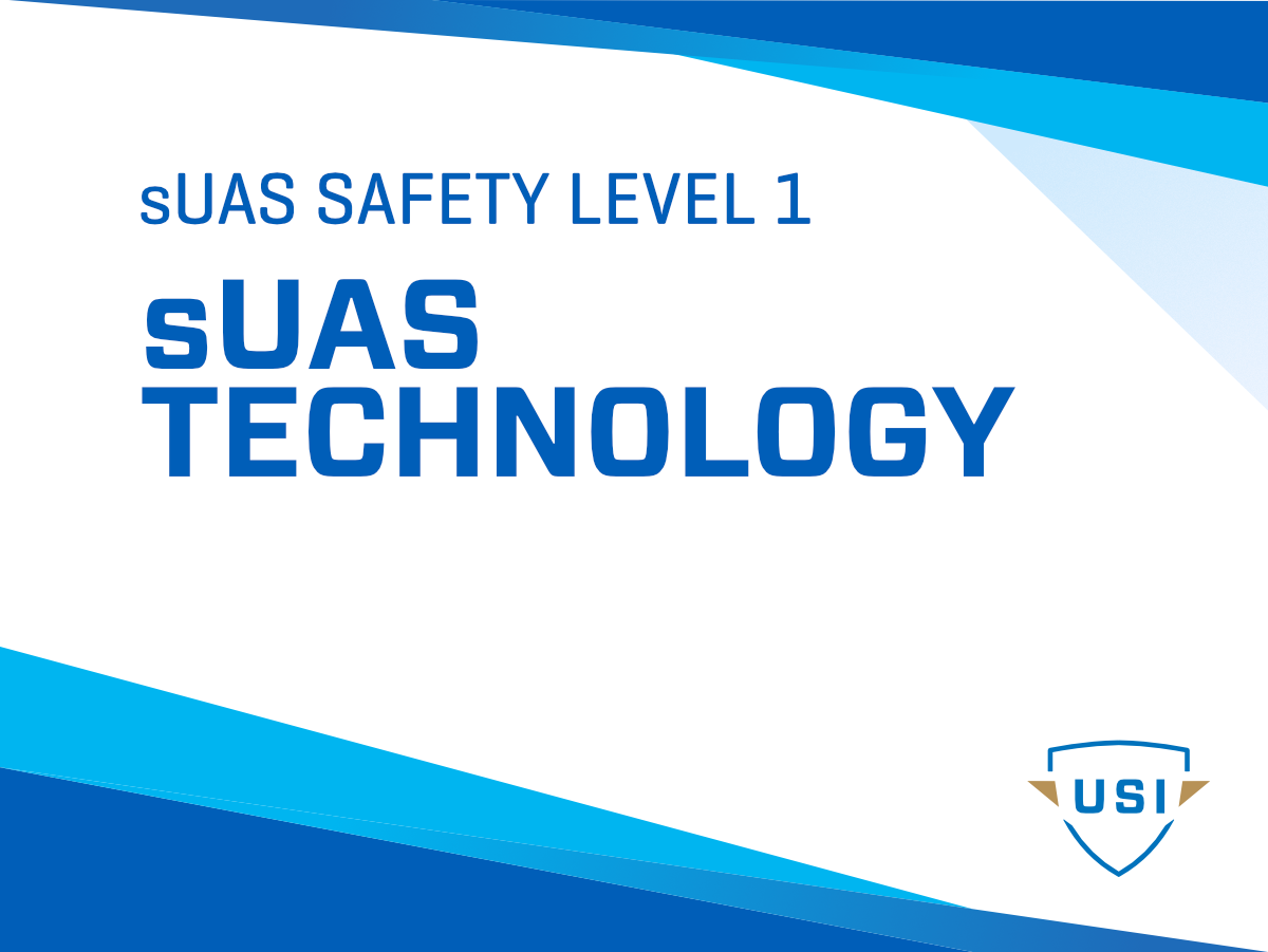 USI - Safety Level 1 sUAS Technology (AERIUM)